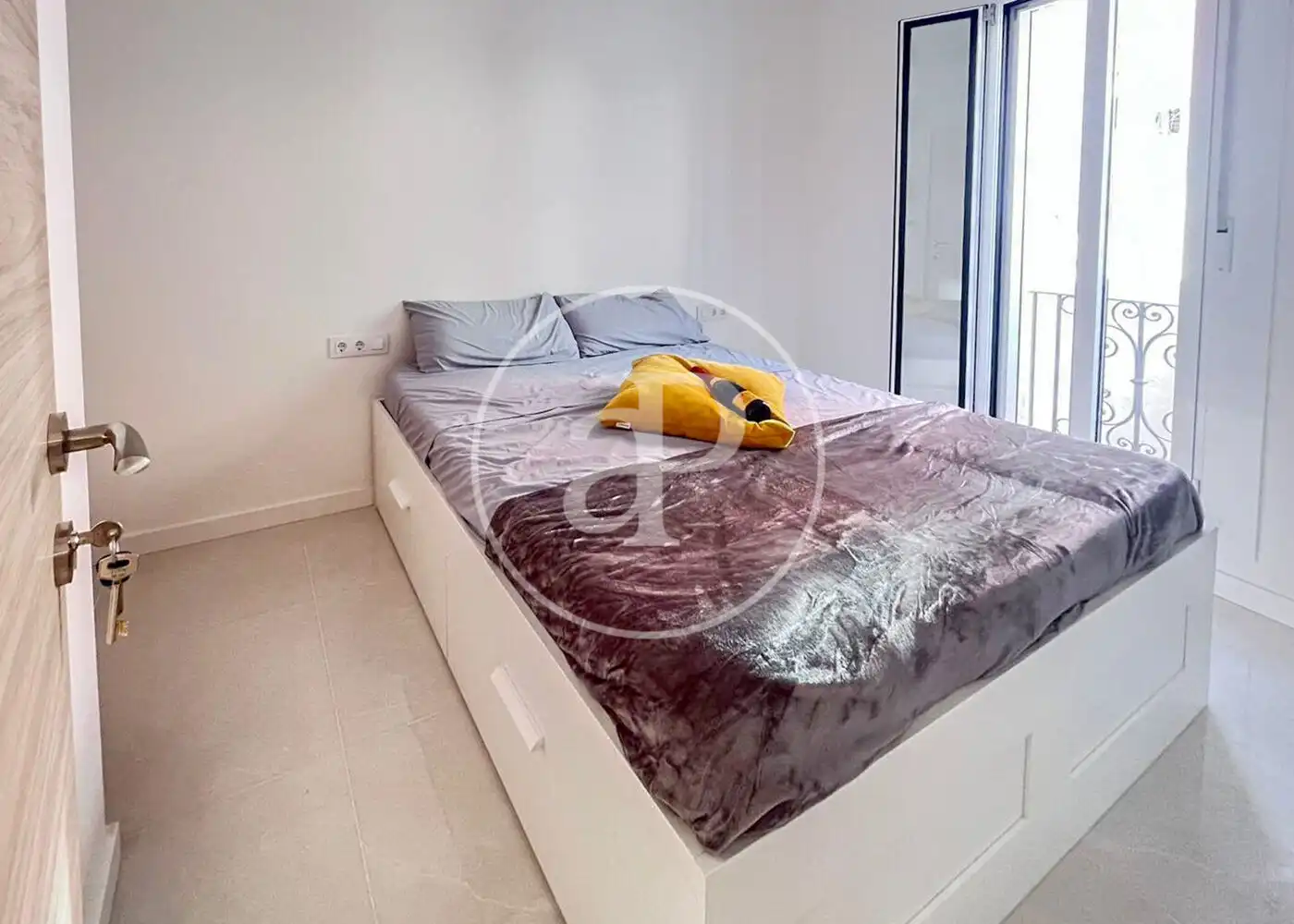 Bedroom of Houses for rent in Barcelona  with Air Conditioner, Heating and Terrace