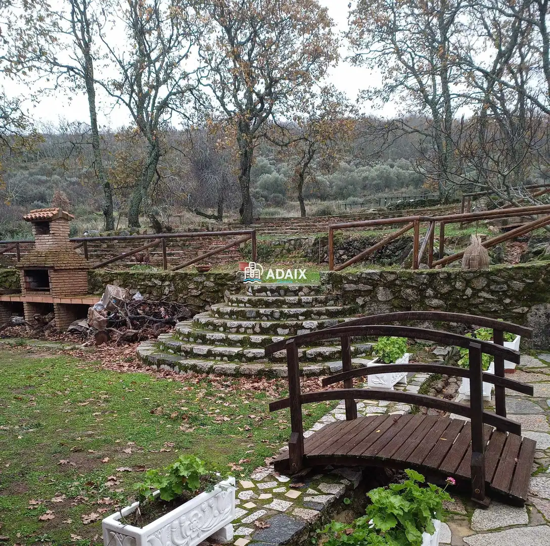 Jardín de Casa o chalet en venta en Montánchez con Terraza, Trastero y Piscina