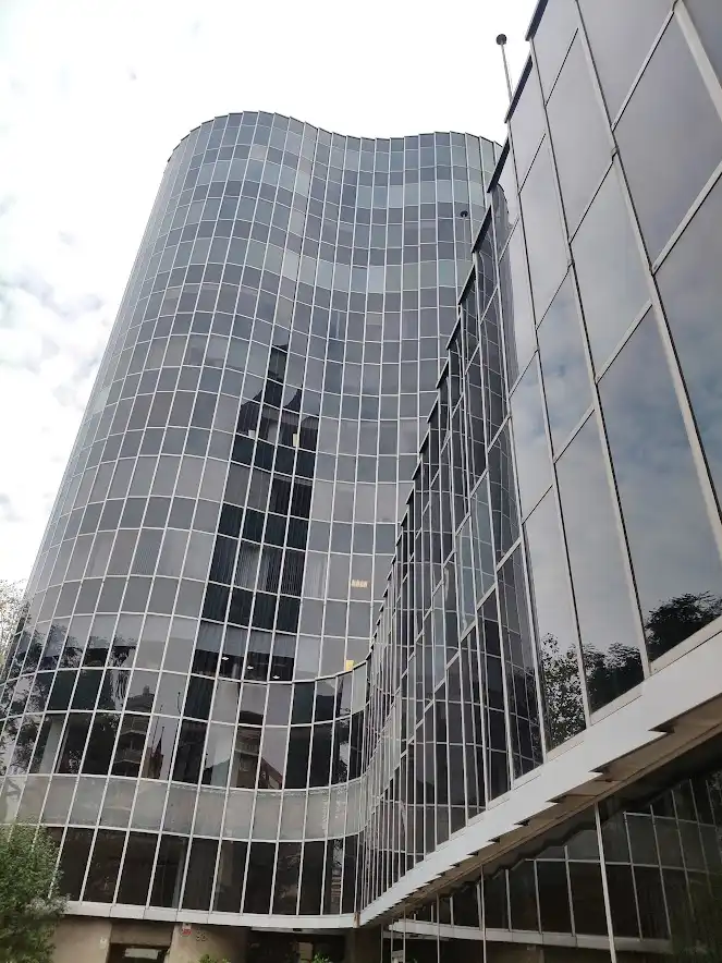 Vista exterior de Oficina de alquiler en Les Corts