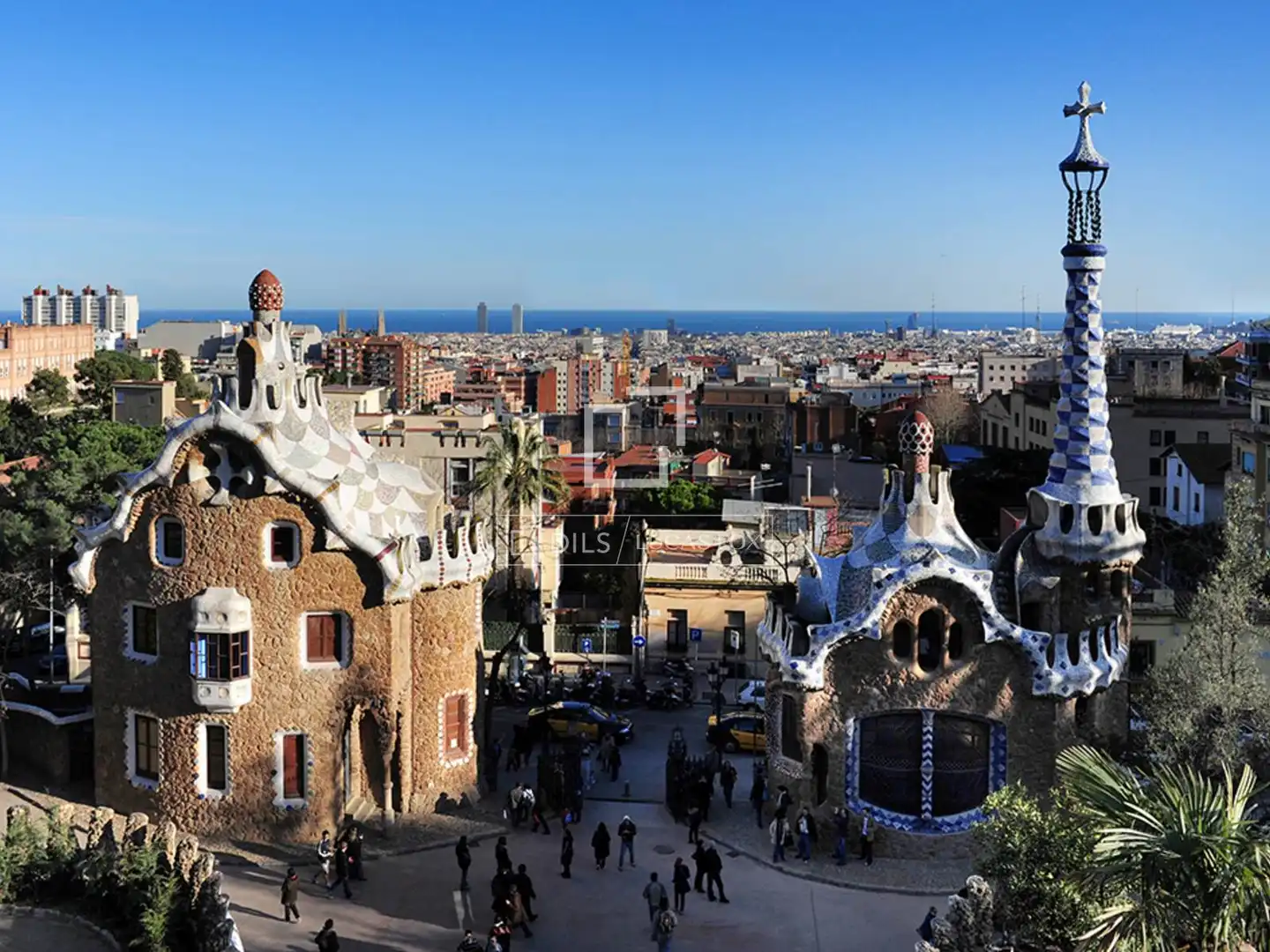 Vista exterior de Pis en venda en Barcelona amb Aire condicionat, Jardí privat i Terrassa