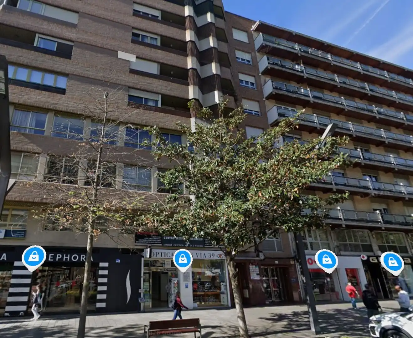 Vista exterior de Pis en venda en  Logroño amb Calefacció
