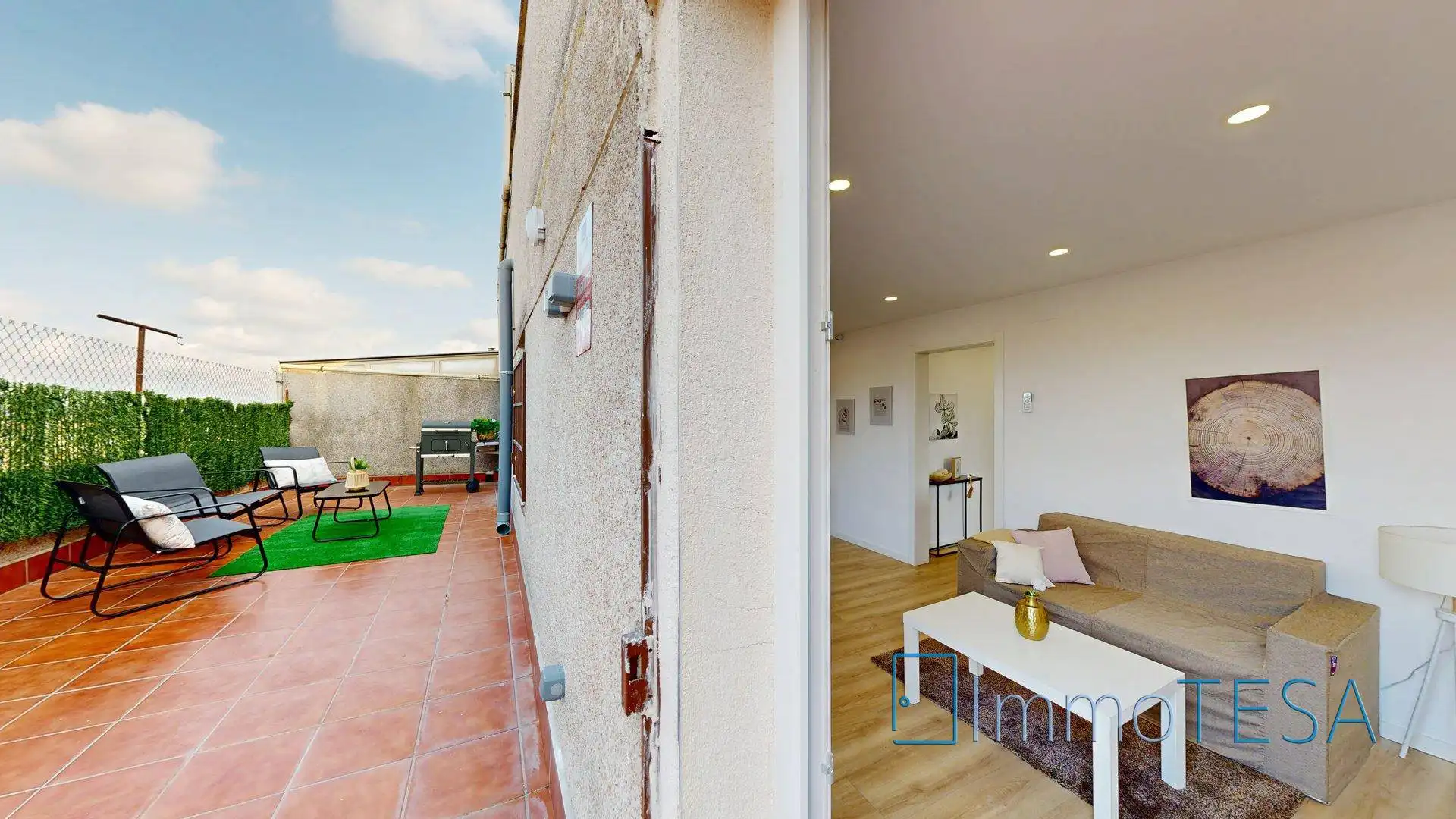 Terraza de Ático en venta en Barberà del Vallès con Aire acondicionado, Parquet y Terraza