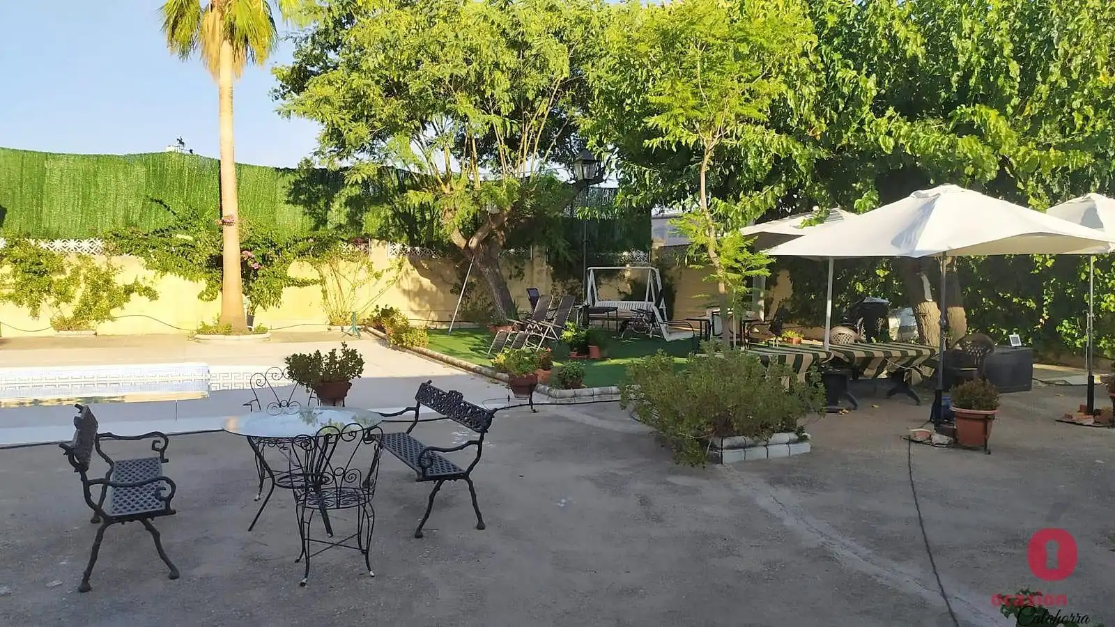 Terrace of Country homes for sale in La Carlota  with Air Conditioner, Heating and Storage room