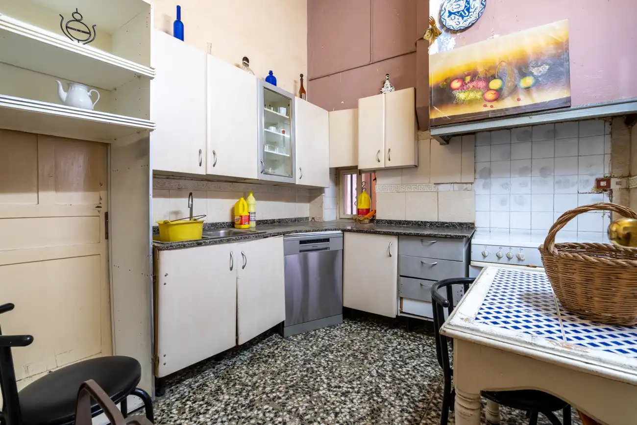 Cuina de Casa o xalet en venda en Aldover amb Moblat