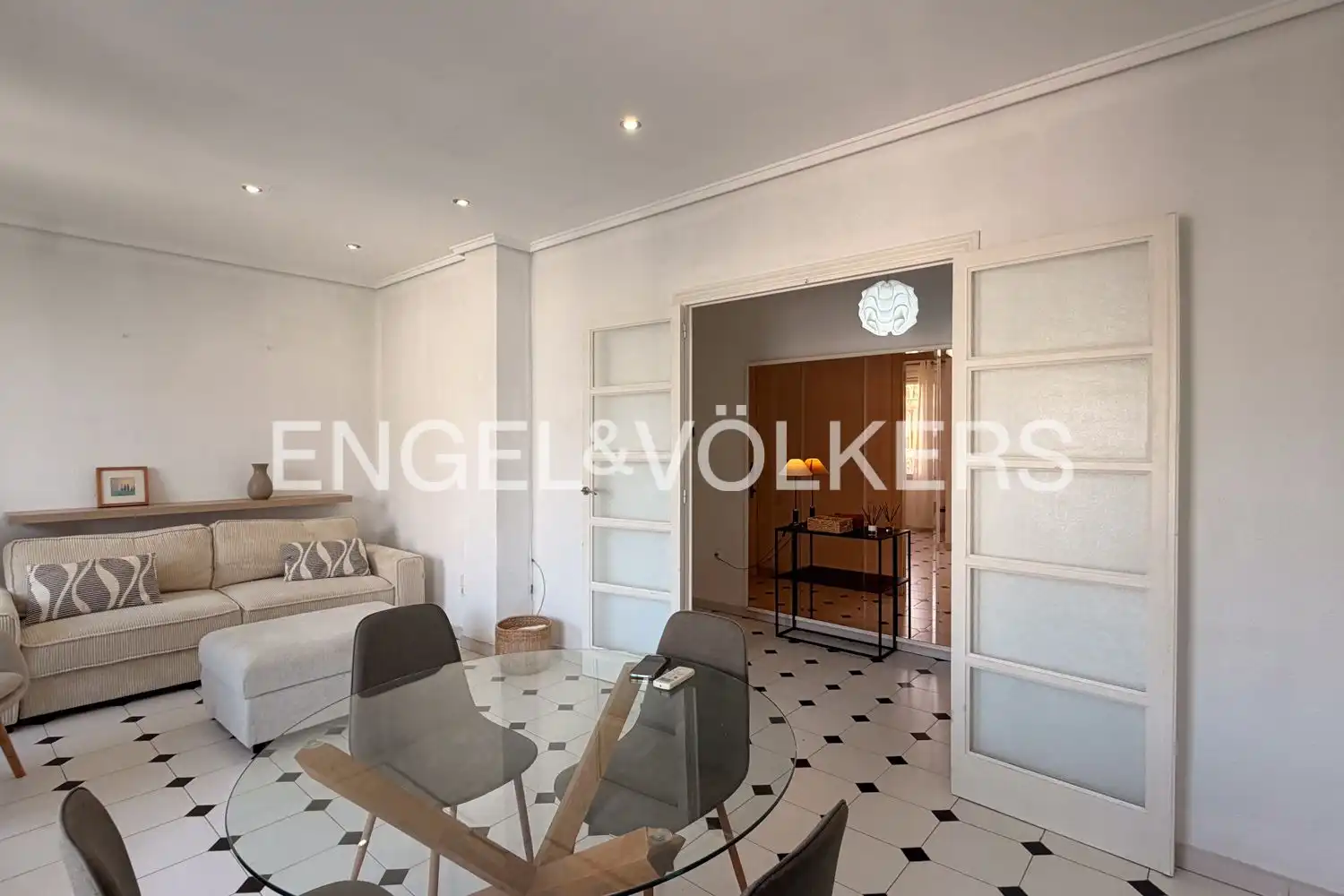 Esszimmer von Wohnung zur Miete in Valencia mit Klimaanlage, Heizung und Möbliert