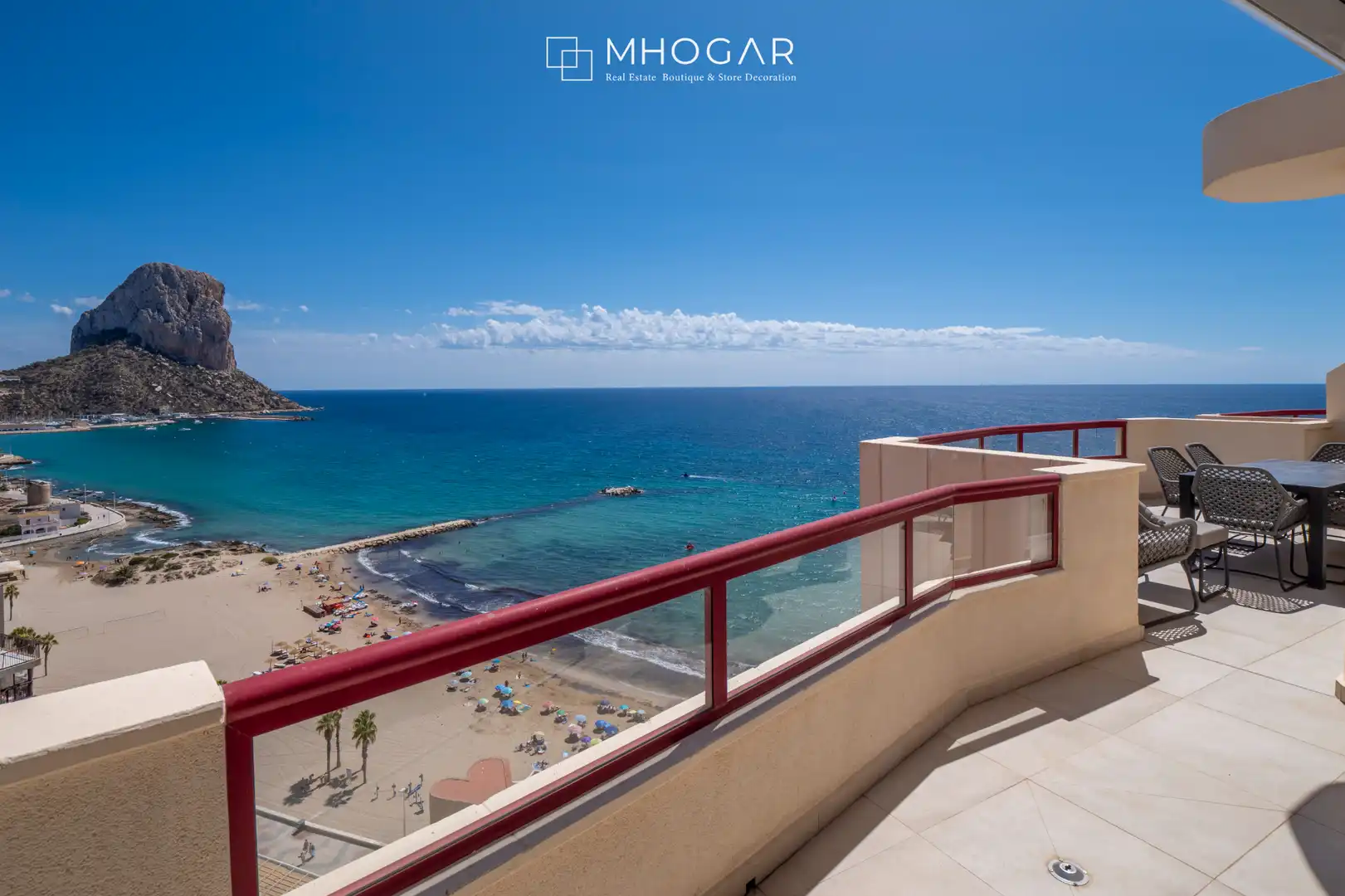 Terraza de Ático en venta en Calpe / Calp con Aire acondicionado, Calefacción y Terraza