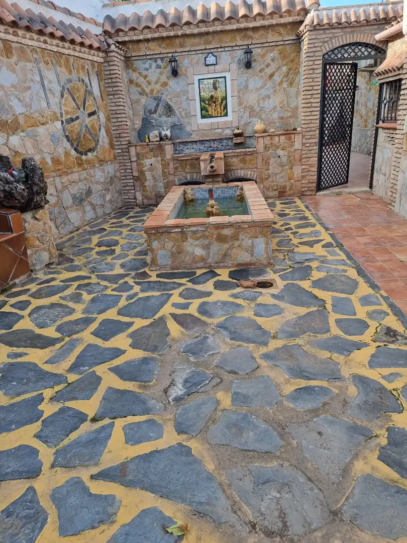 Terrassa de Casa o xalet en venda en Écija amb Aire condicionat, Calefacció i Jardí privat