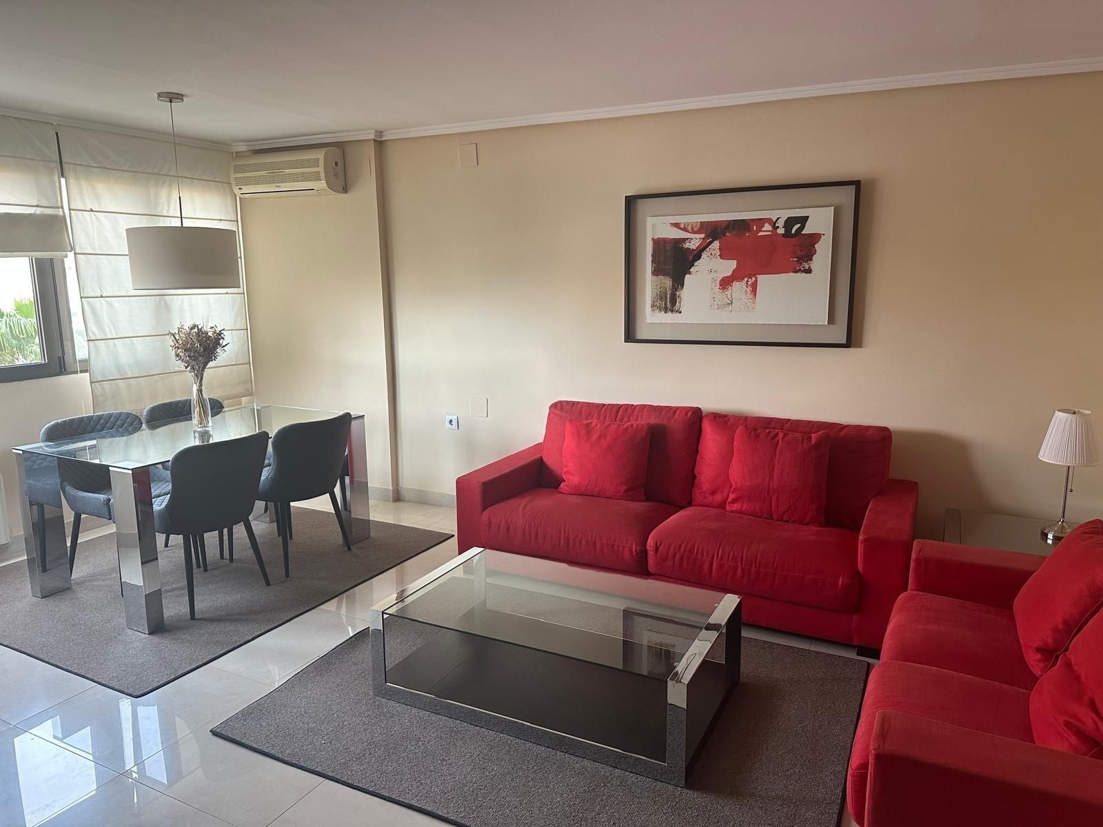 Sala d'estar de Pis de lloguer en  Valencia Capital