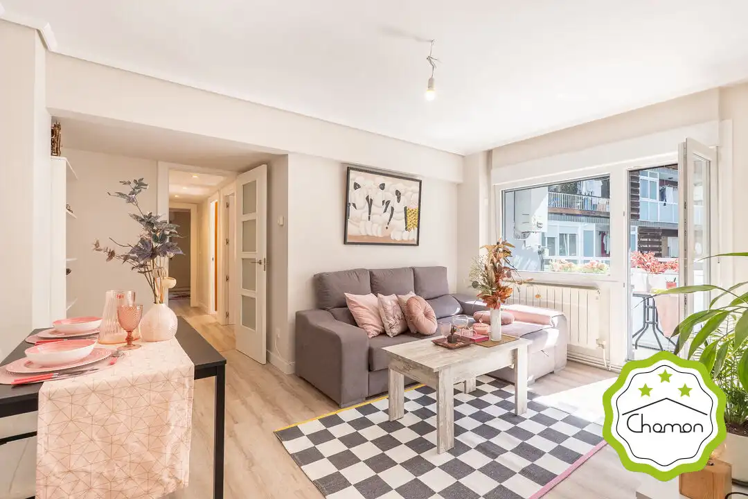 Wohnzimmer von Wohnung zum Verkauf in Leioa mit Heizung und Terrasse