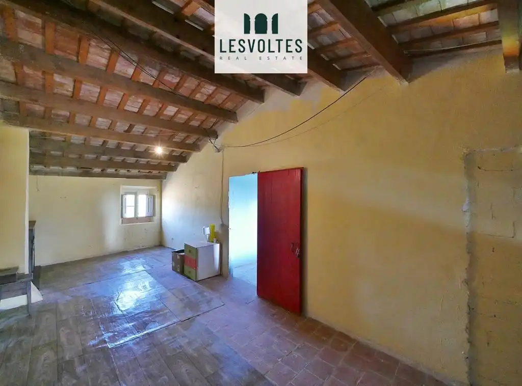 Sala de estar de Casa o chalet en venta en Parlavà con Jardín privado, Terraza y Trastero