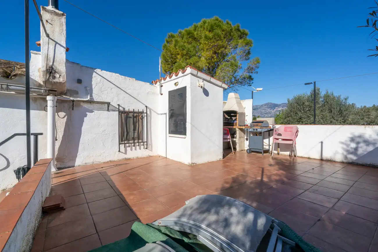 Vista exterior de Finca rústica en venta en Roquetes con Amueblado
