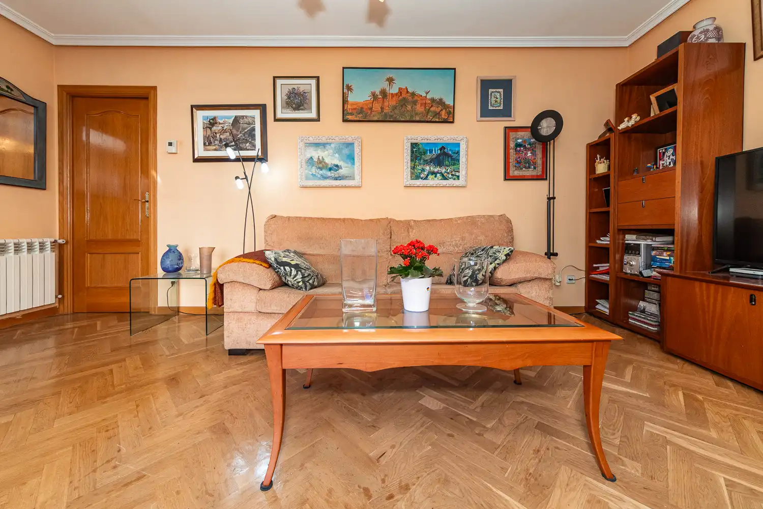Living room of Attic for sale in Madrid  with Air Conditioner, Heating and Terrace