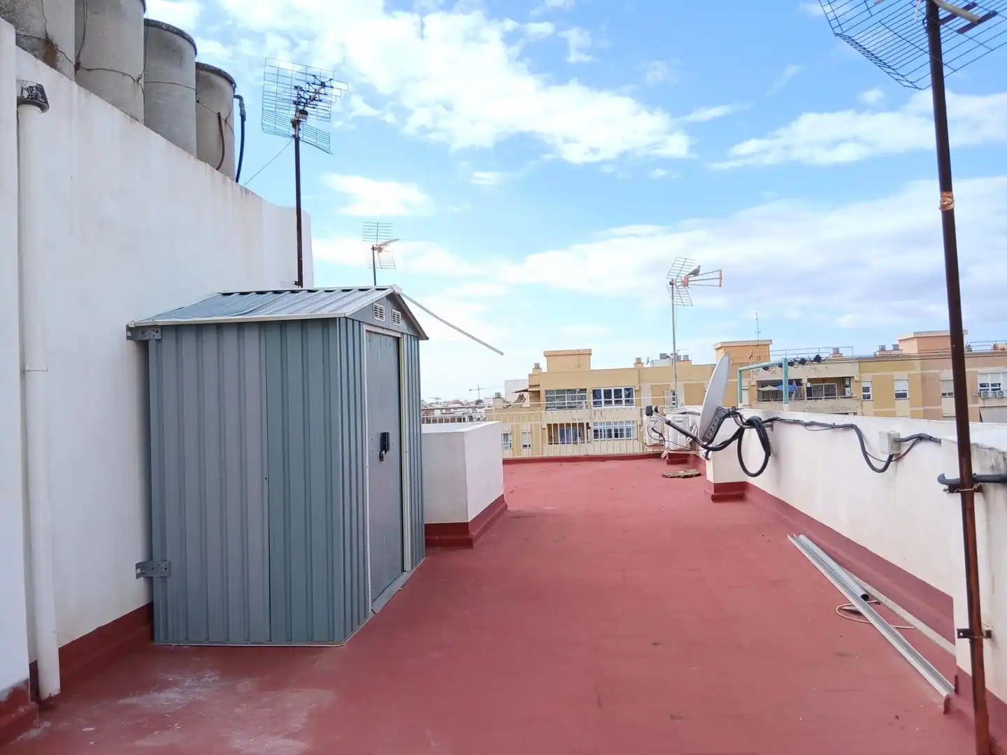 Terrassa de Pis en venda en  Palma de Mallorca amb Aire condicionat, Parquet i Moblat