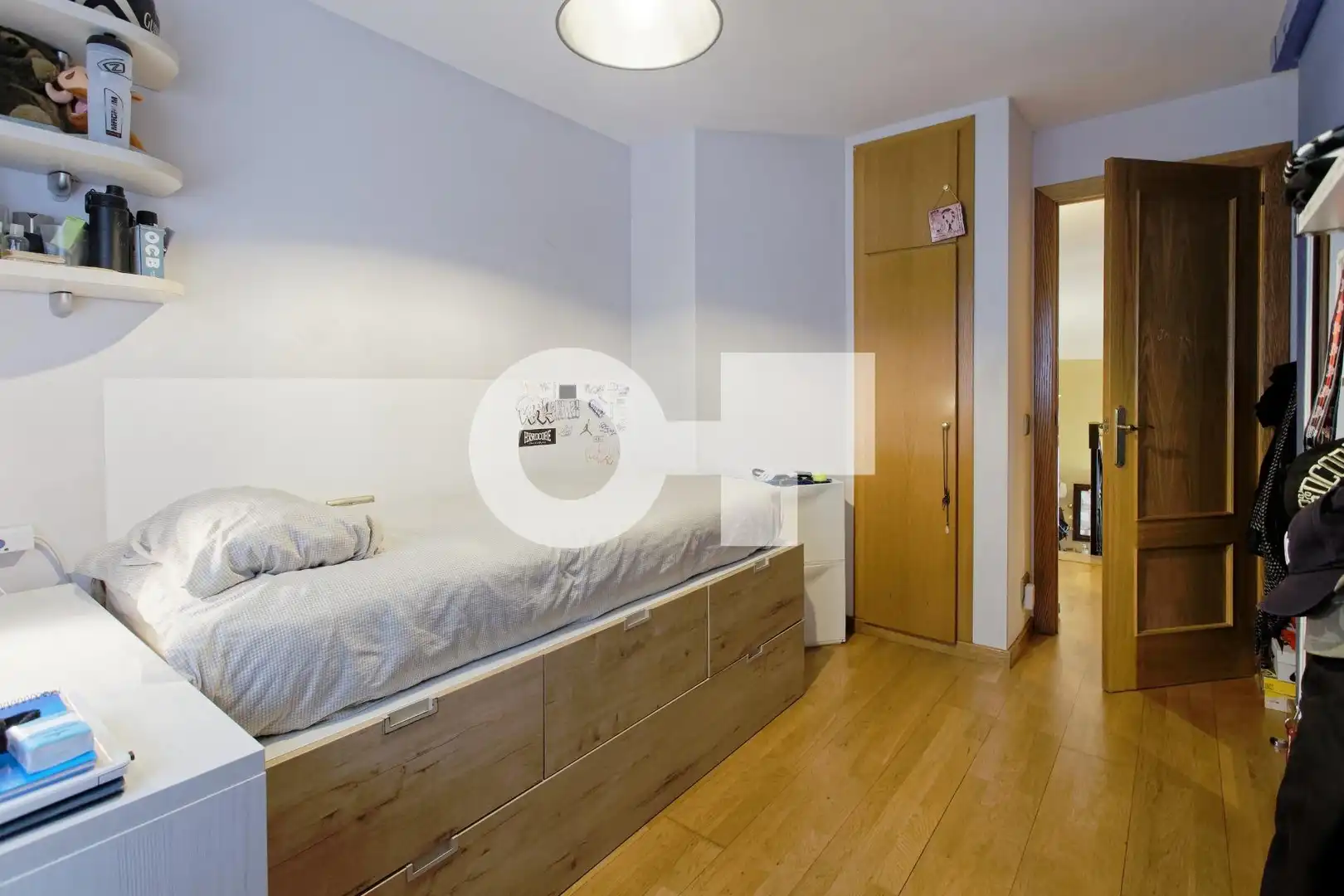 Bedroom of Duplexes for sale in Barcelona  with Heating, Parquet flooring and Terrace