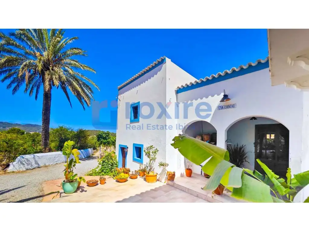 Exterior view of Country homes for rent in Sant Josep de sa Talaia  with Air Conditioner, Private garden and Terrace