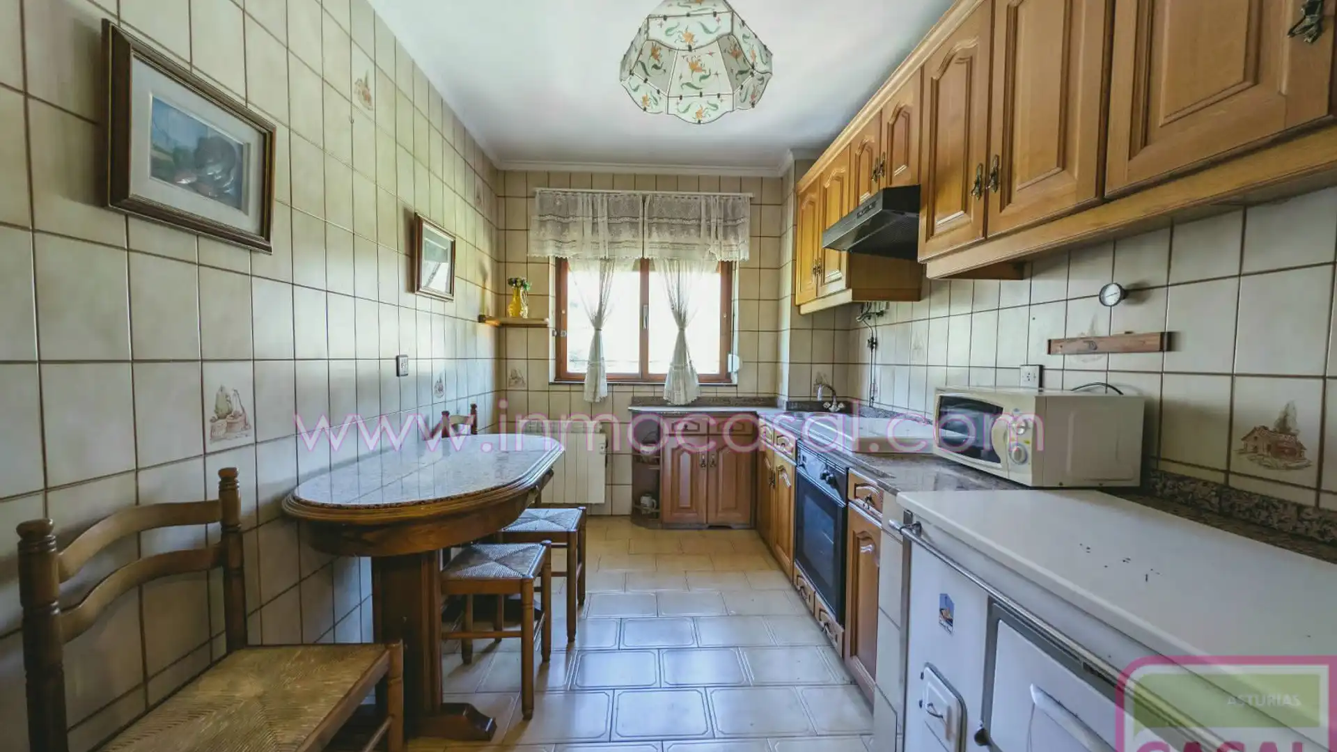Kitchen of Flat for sale in Aller  with Heating, Storage room and Furnished