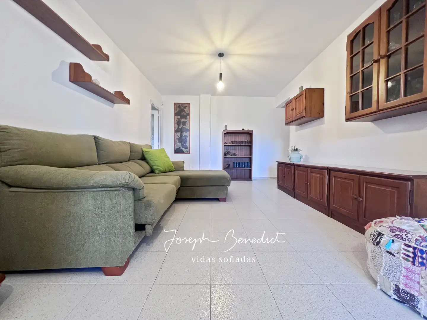 Sala de estar de Piso en venta en Castelldefels con Terraza, Horno y Balcón