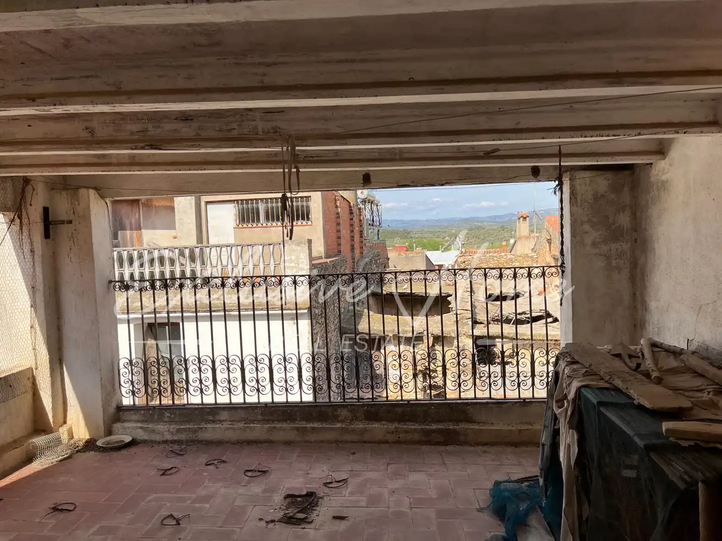 Terrassa de Casa adosada en venda en La Jana amb Traster, Moblat i Balcó