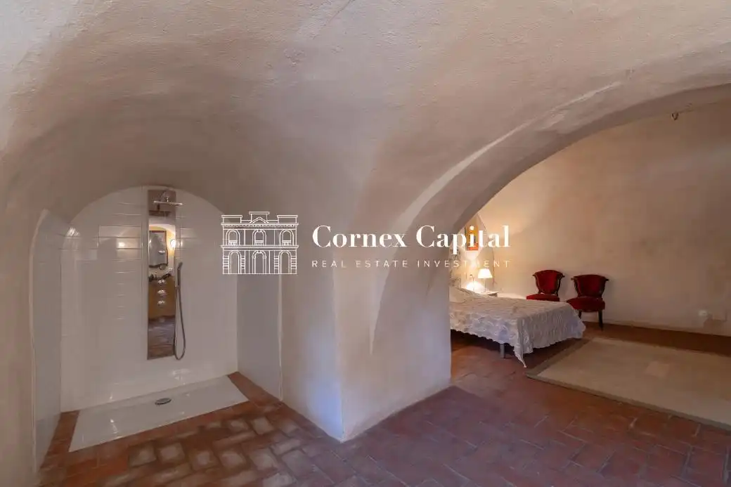 Habitación de Finca rústica de alquiler en Rupià con Aire acondicionado, Calefacción y Jardín privado