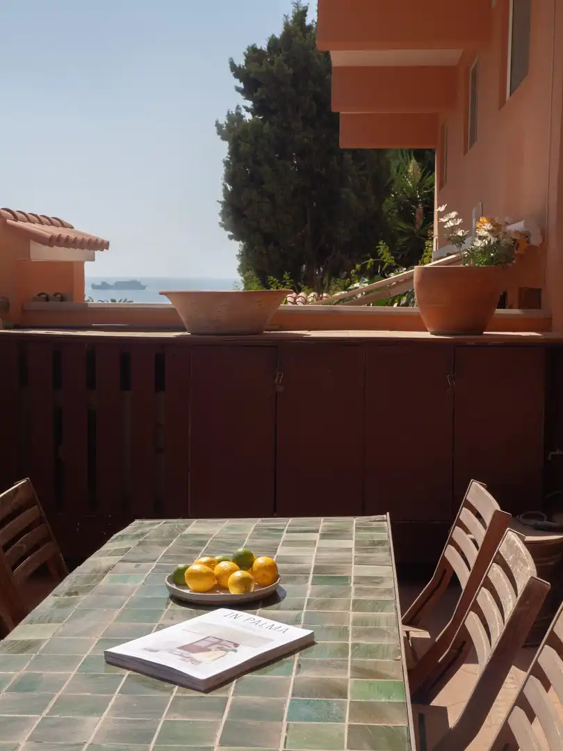 Terrassa de Apartament en venda en  Palma de Mallorca amb Aire condicionat, Terrassa i Piscina