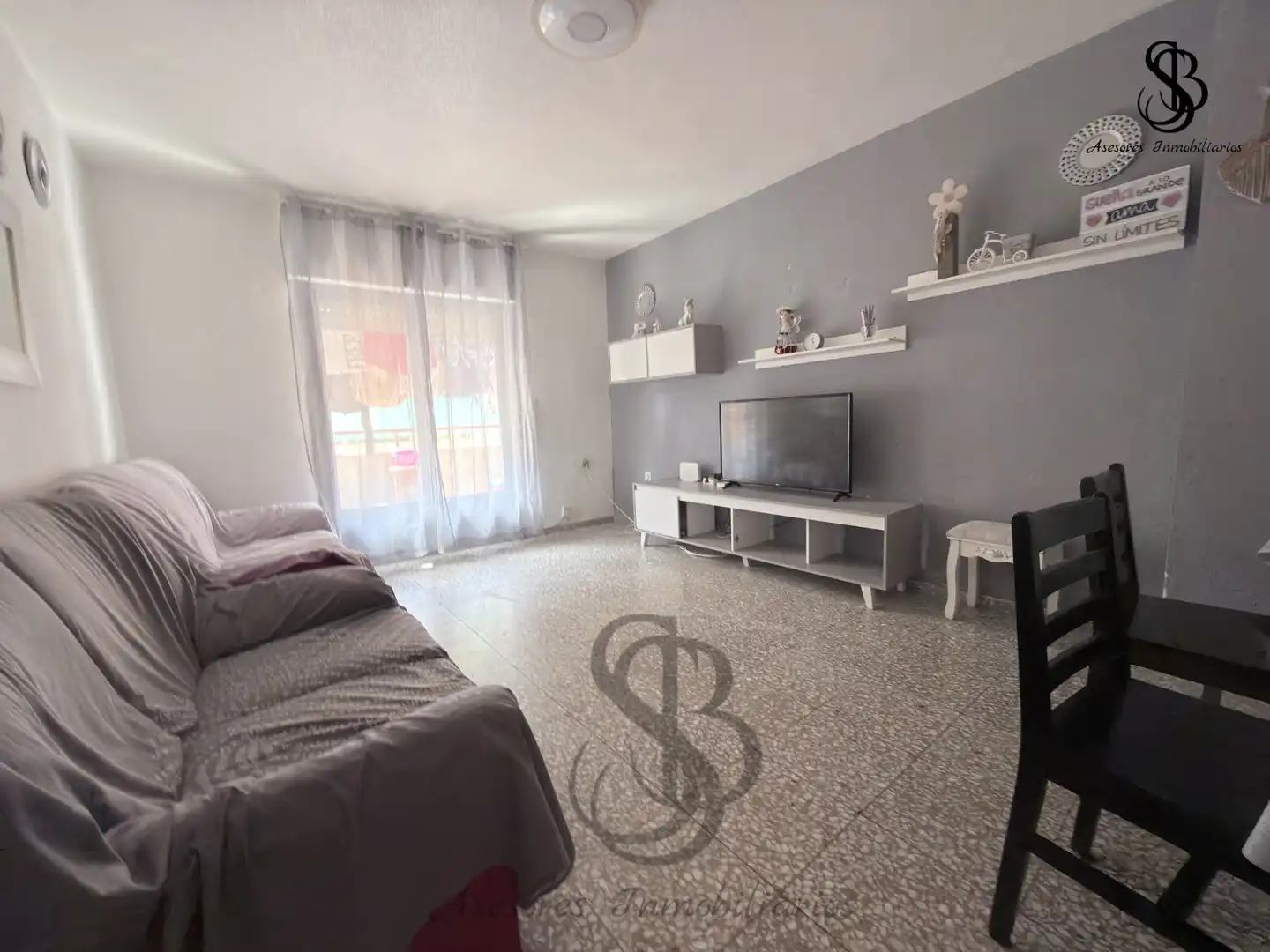 Sala d'estar de Pis en venda en Mutxamel amb Terrassa, Moblat i Forn