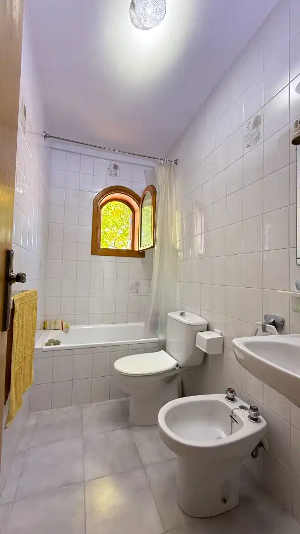 Badezimmer von Wohnung zum Verkauf in Mazarrón mit Abstellraum, Möbliert und Balkon