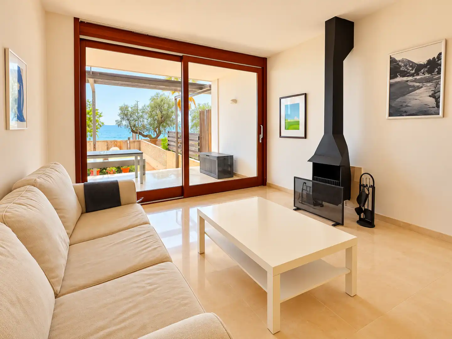 Living room of Flat for rent in Colònia de Sant Pere
