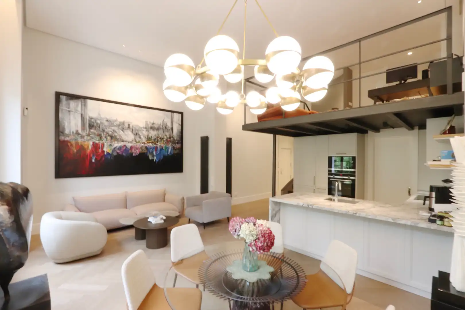 Sala de estar de Piso en venta en Madrid con Aire acondicionado, Calefacción y Parquet
