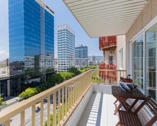 Terrace of Apartment for sale in  Barcelona Capital  with Air Conditioner, Heating and Parquet flooring