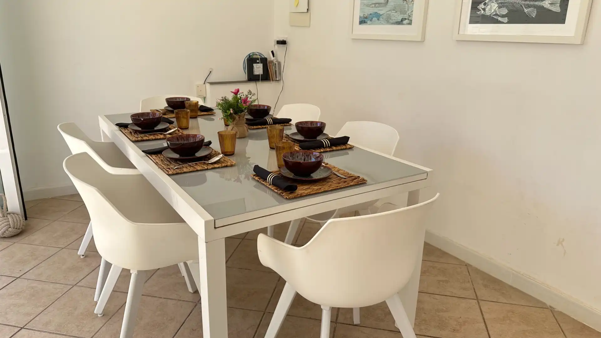 Comedor de Casa o chalet de alquiler en Gandia con Aire acondicionado, Calefacción y Terraza