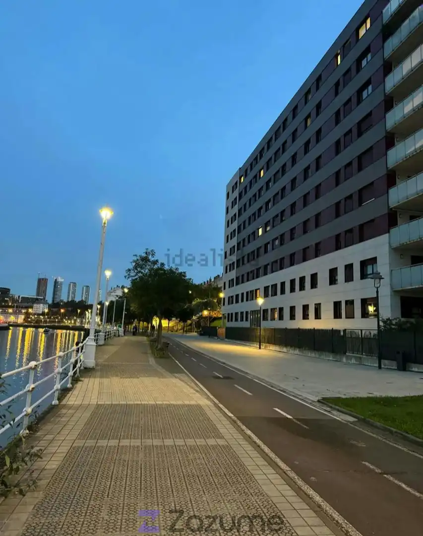Vista exterior de Apartament de lloguer en Bilbao  amb Calefacció, Terrassa i Moblat