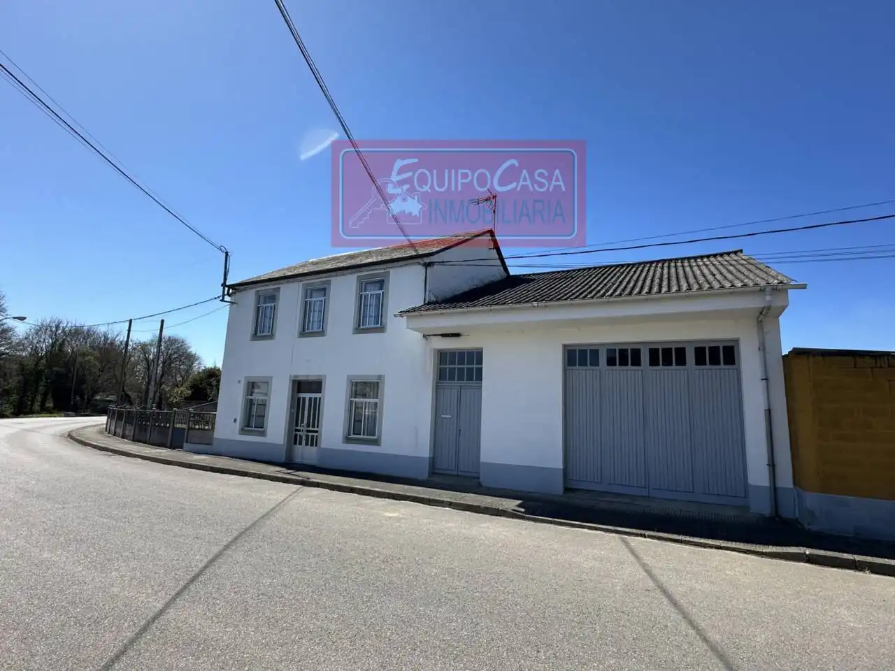 Vista exterior de Casa o chalet en venta en Rábade con Calefacción, Jardín privado y Terraza