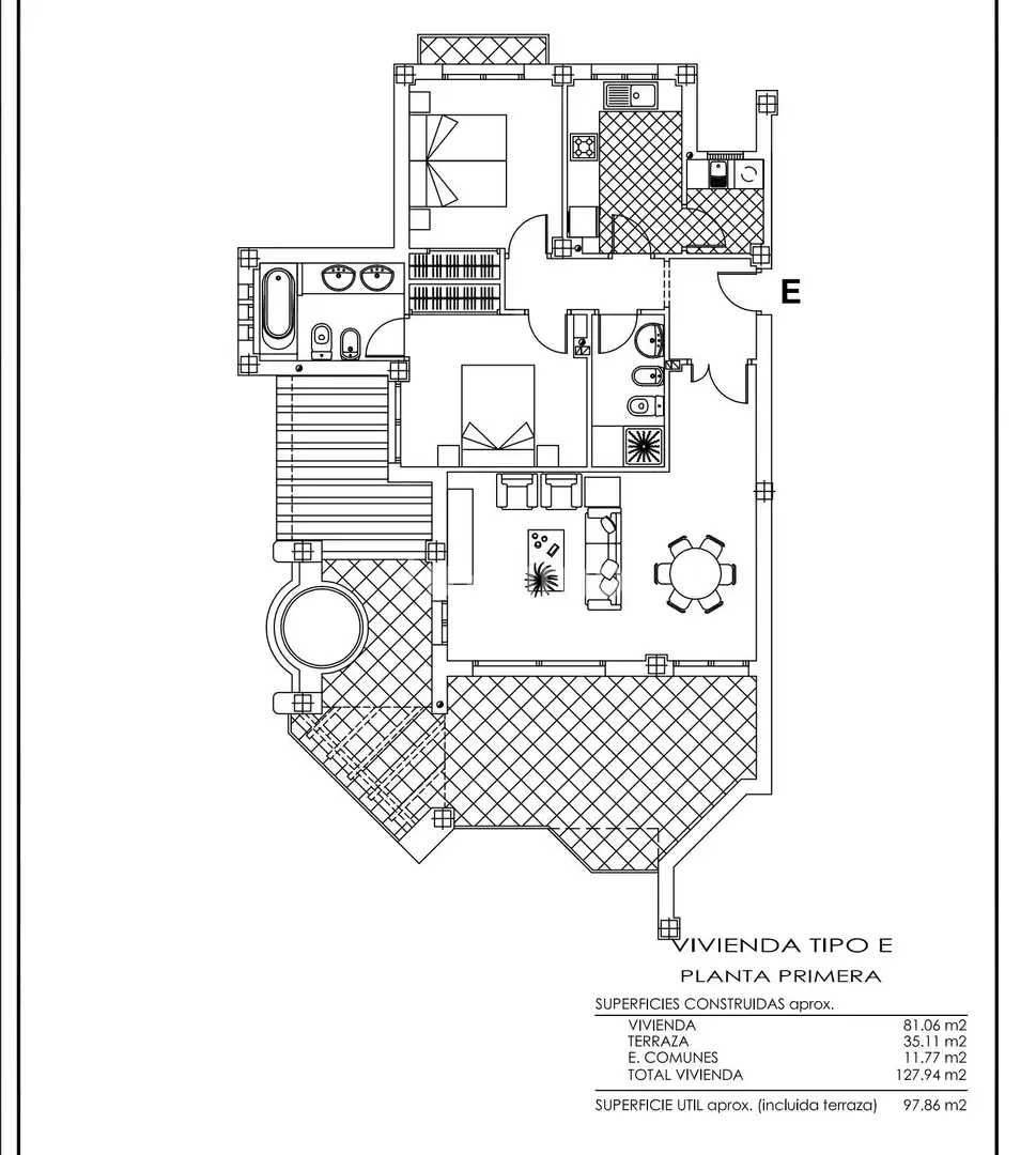 Flat with terrace for sale in Golf Bahía, imagen 35