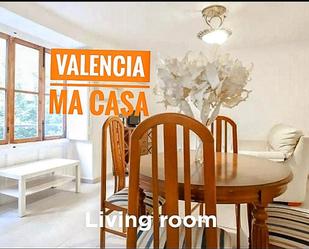 Living room of Flat to rent in  Valencia Capital  with Air Conditioner and Balcony