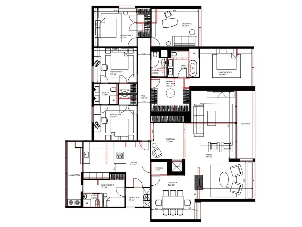 Appartement avec ascenseur à vendre à Les Corts, imagen 26