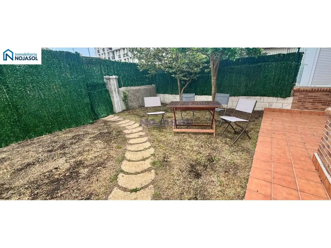 Jardín de Apartamento de alquiler en Noja con Calefacción, Jardín privado y Terraza