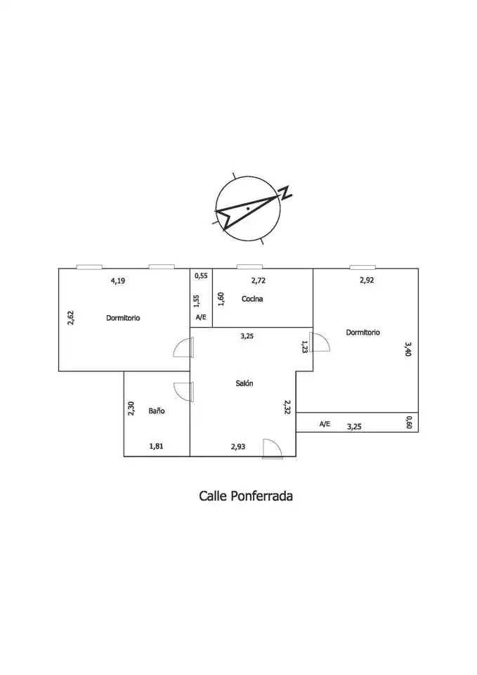 Flat with lift for sale in De Ponferrada, imagen 31