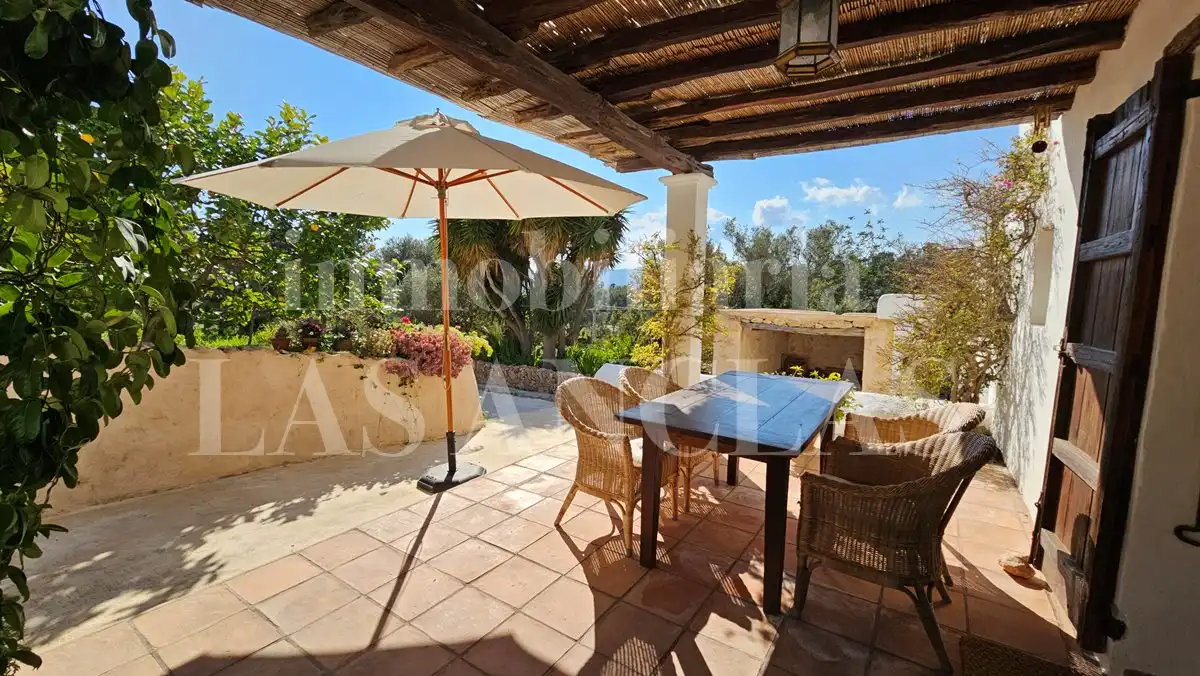 Terrassa de Finca rústica en venda en Santa Eulària des Riu amb Calefacció, Terrassa i Traster