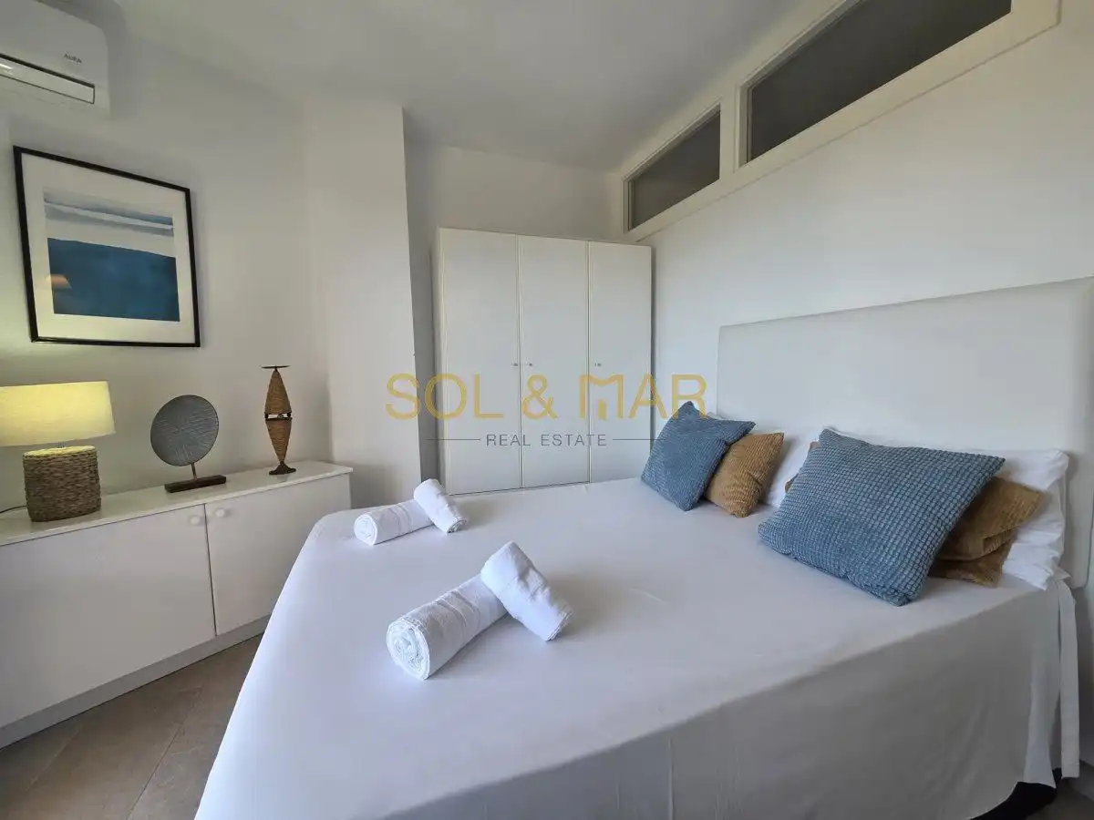 Schlafzimmer von Wohnung zum Verkauf in Torremolinos mit Klimaanlage, Heizung und Terrasse