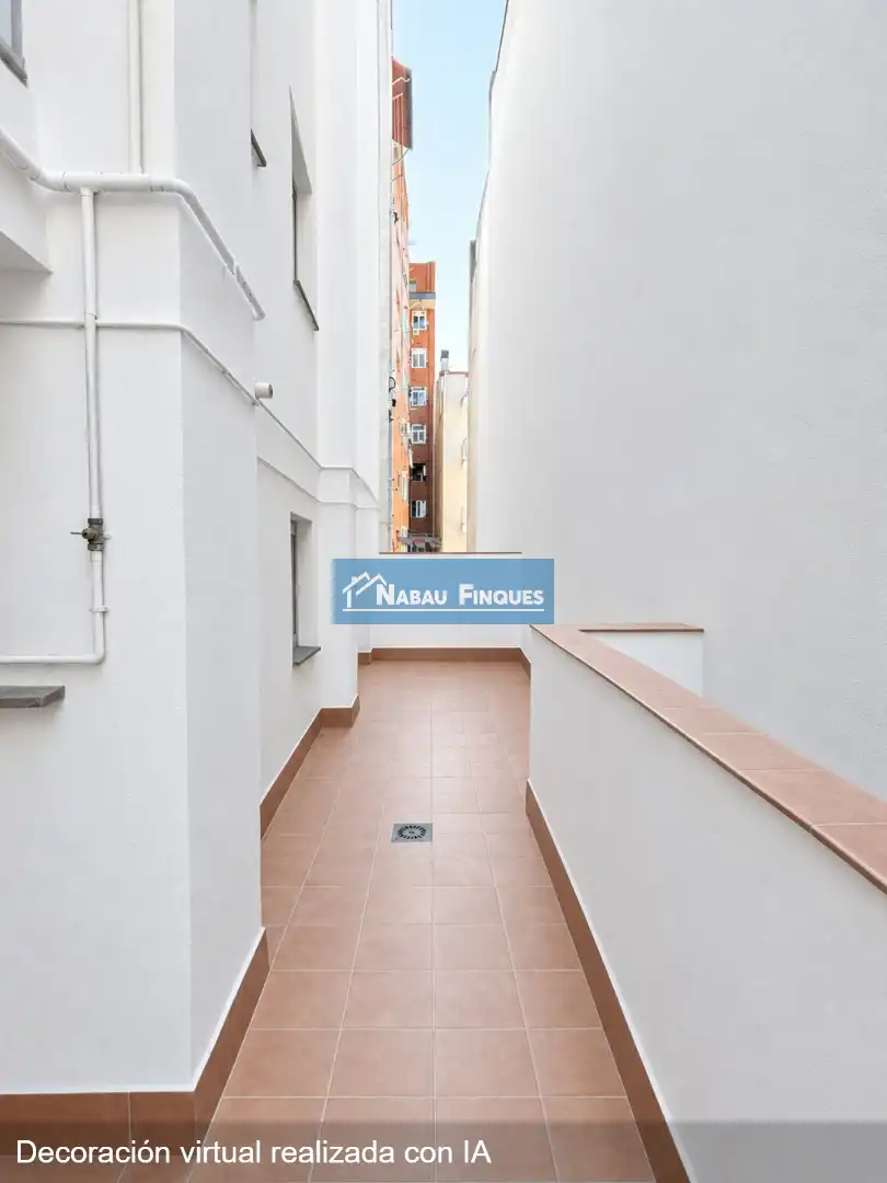 Balcony of Flat for sale in Rambla Ferran
