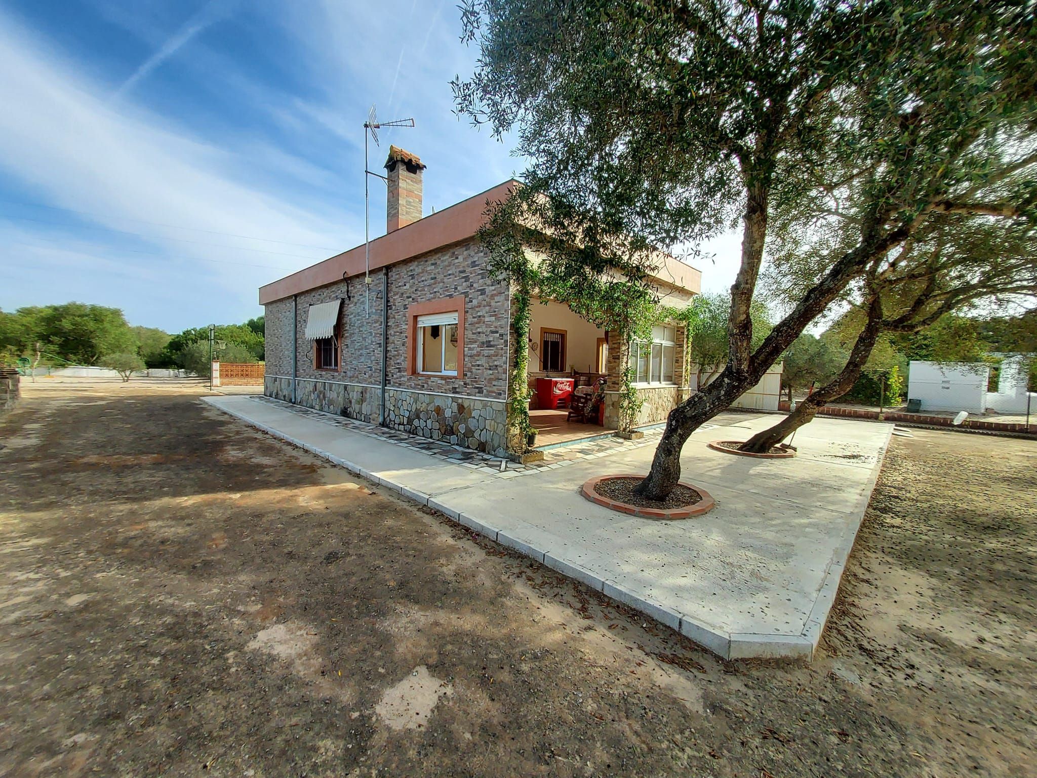 Exterior view of House or chalet for sale in Vejer de la Frontera  with Storage room