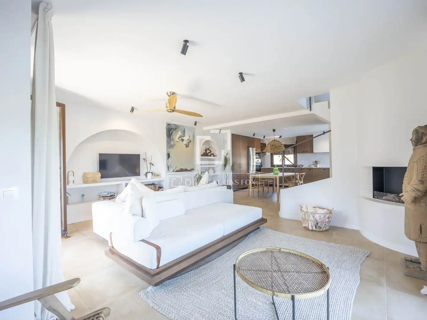Sala de estar de Casa o chalet en venta en El Puig de Santa Maria con Calefacción, Parquet y Terraza