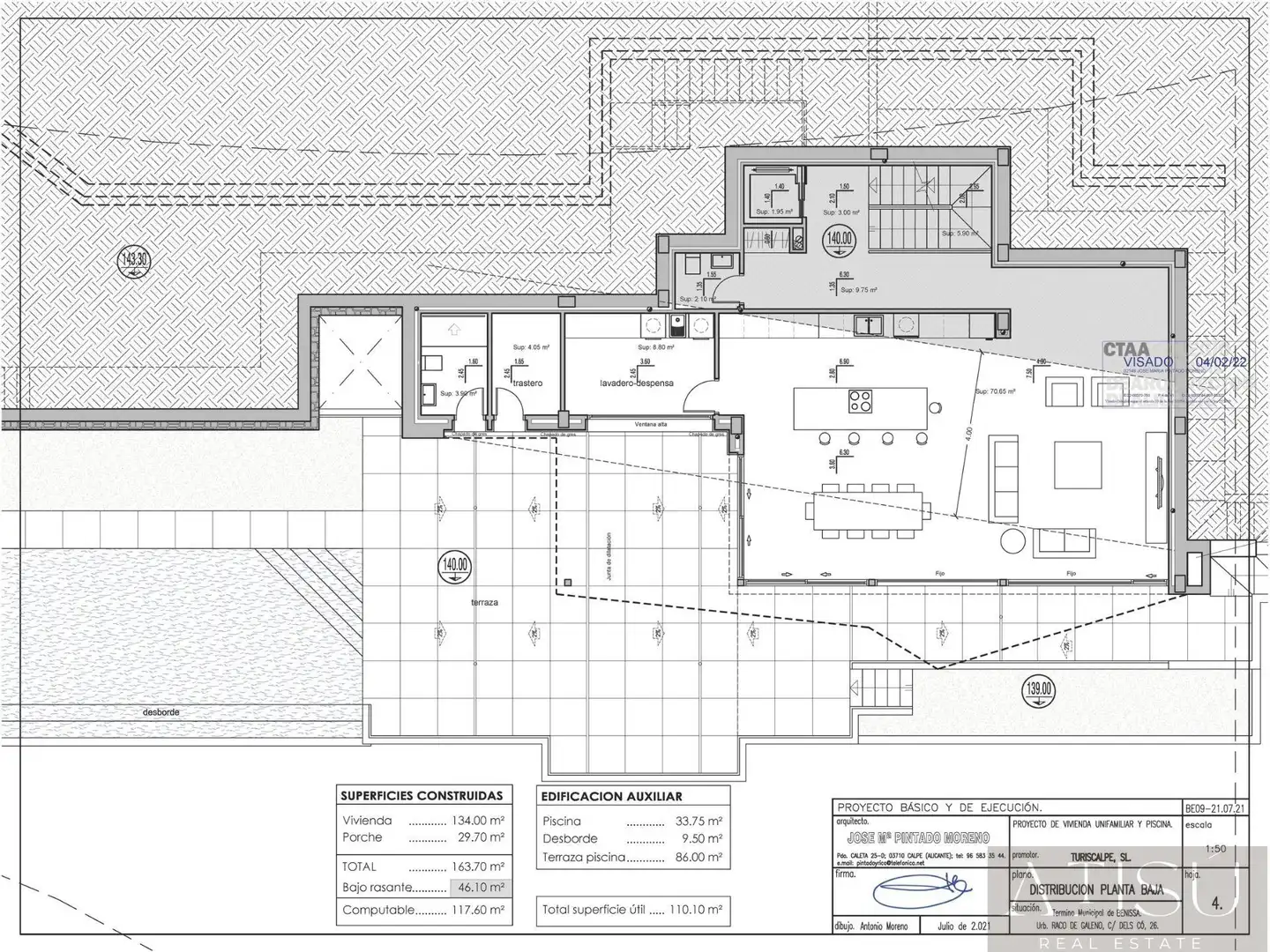 Villa con piscina in vendita a La Fustera, imagen 15