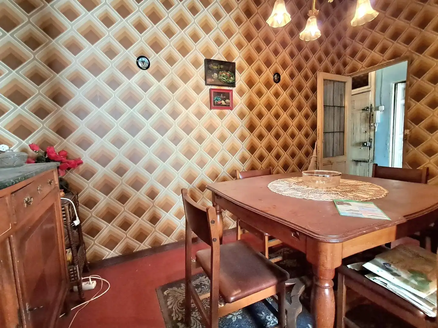 Comedor de Piso en venta en Madrid con Balcón