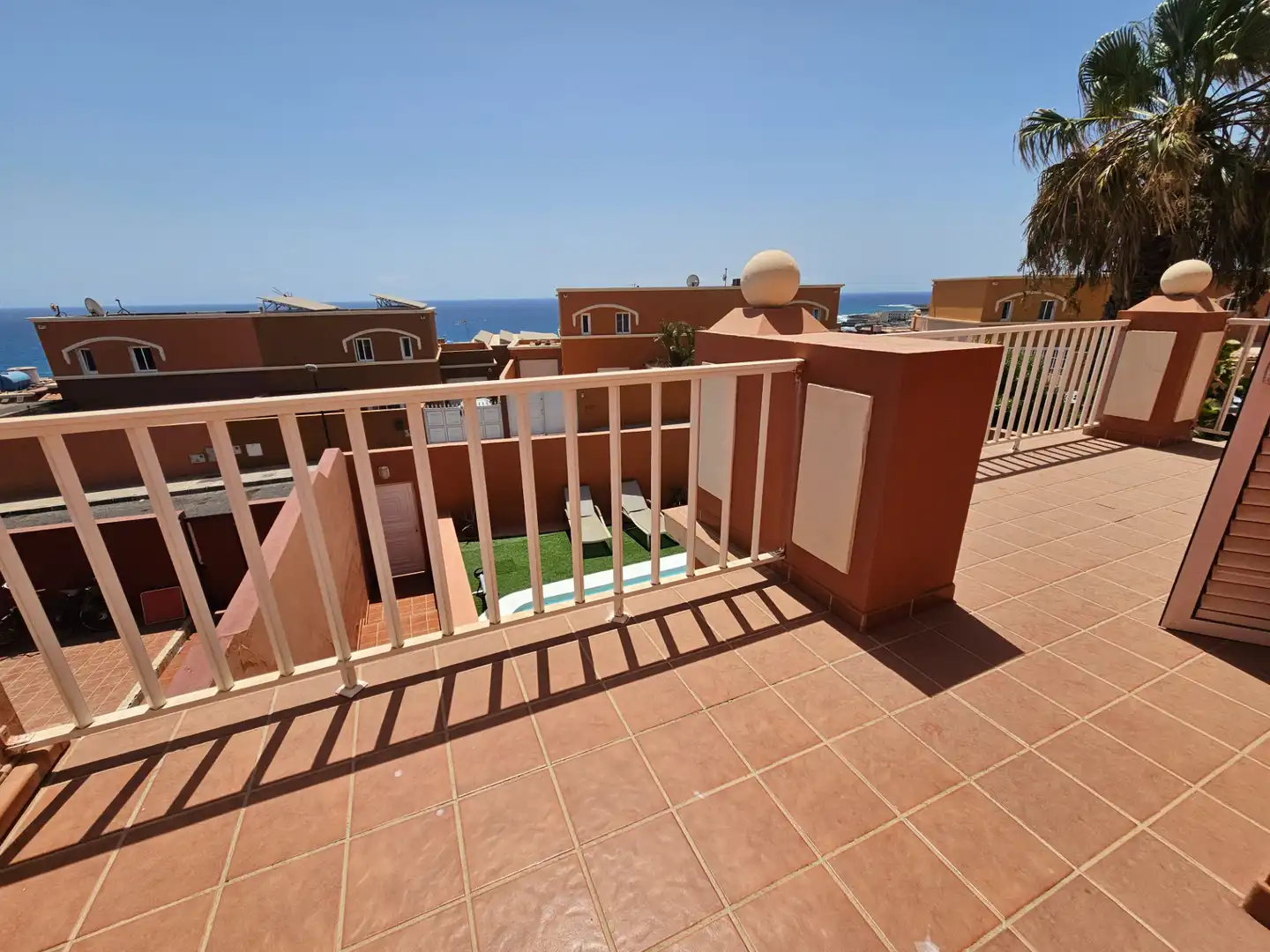 Terrassa de Casa adosada en venda en Puerto del Rosario amb Aire condicionat, Jardí privat i Terrassa