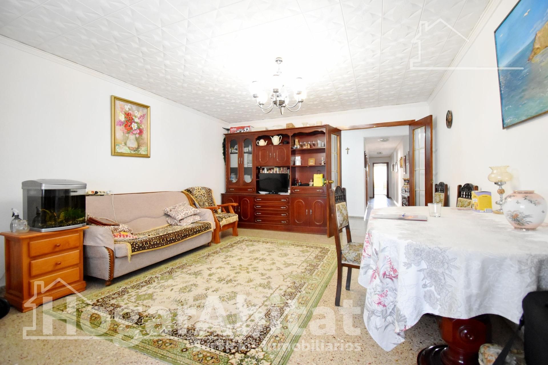 Living room of Flat for sale in Gandia  with Furnished and Balcony