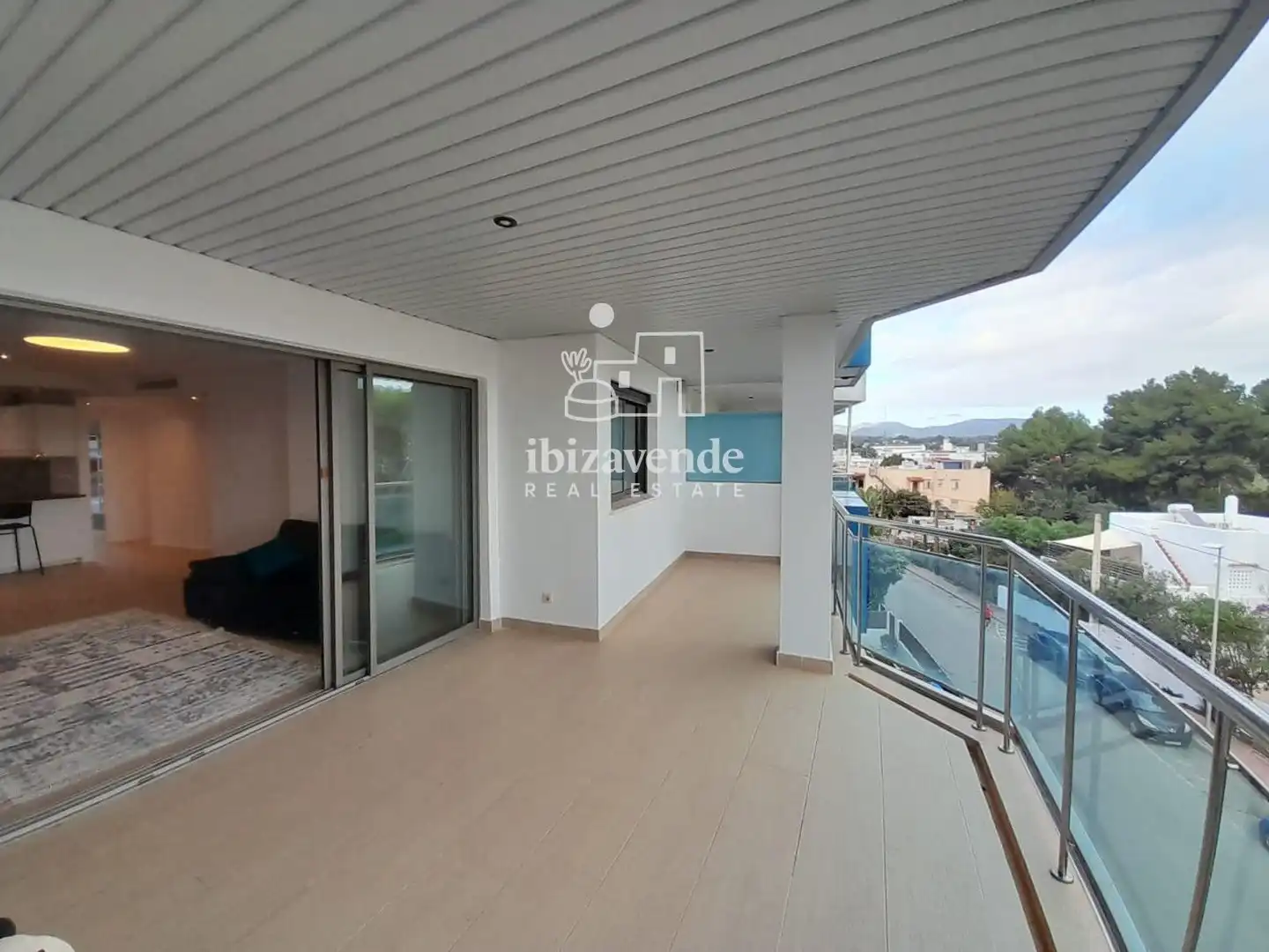 Vista exterior de Pis en venda en Santa Eulària des Riu amb Aire condicionat, Calefacció i Terrassa