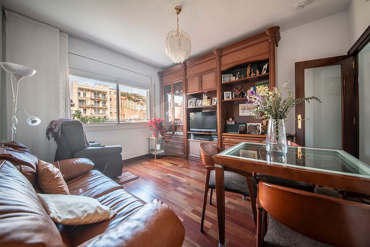 Living room of Attic for sale in  Barcelona Capital  with Air Conditioner and Heating