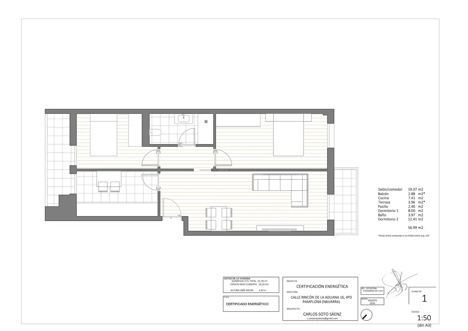 Flat with lift for sale in Pamplona-Iruña - Tajonar, imagen 59