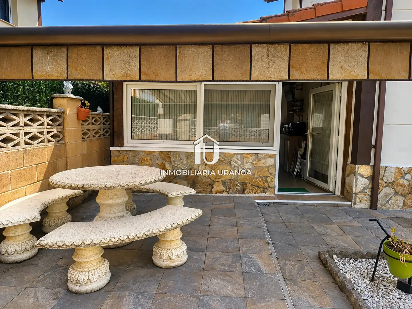 Terraza de Casa o chalet en venta en Voto con Calefacción, Jardín privado y Piscina